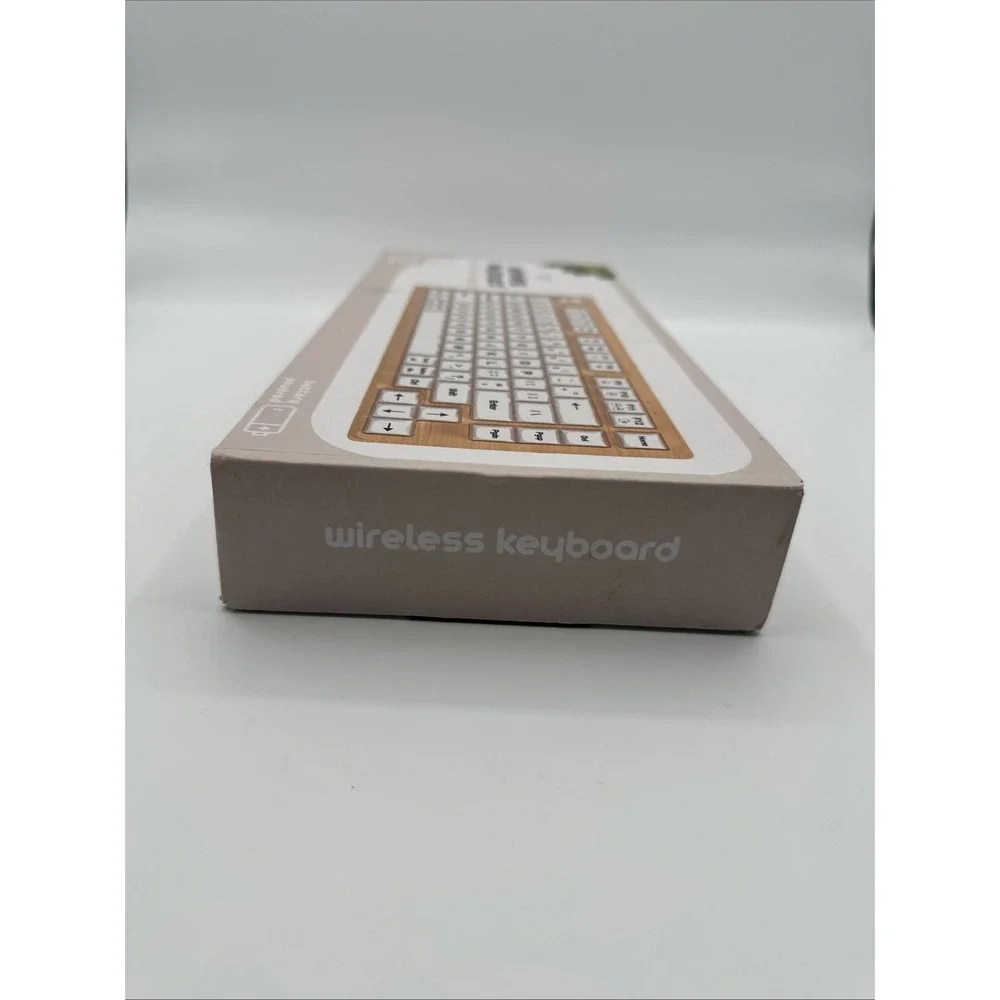 iJoy Wireless Wooden Keyboard - Open Box